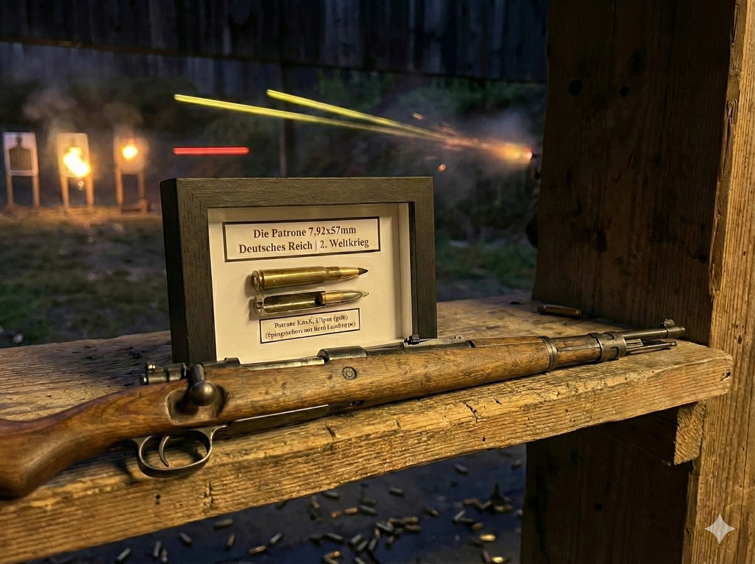 DIE PATRONE 7,92x57mm S.m.K. L