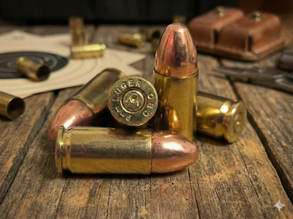 5x DEKO-PATRONE 9mm LUGER FMJ