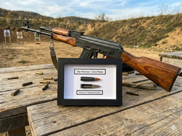 DIE PATRONE 7,62x39mm (AK47)