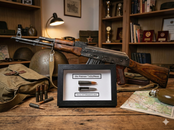 DIE PATRONE 7,62x39mm (AK47)