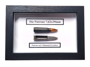 DIE PATRONE 7,62x39mm (AK47)
