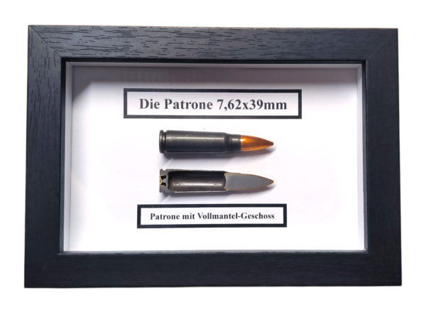 DIE PATRONE 7,62x39mm (AK47)