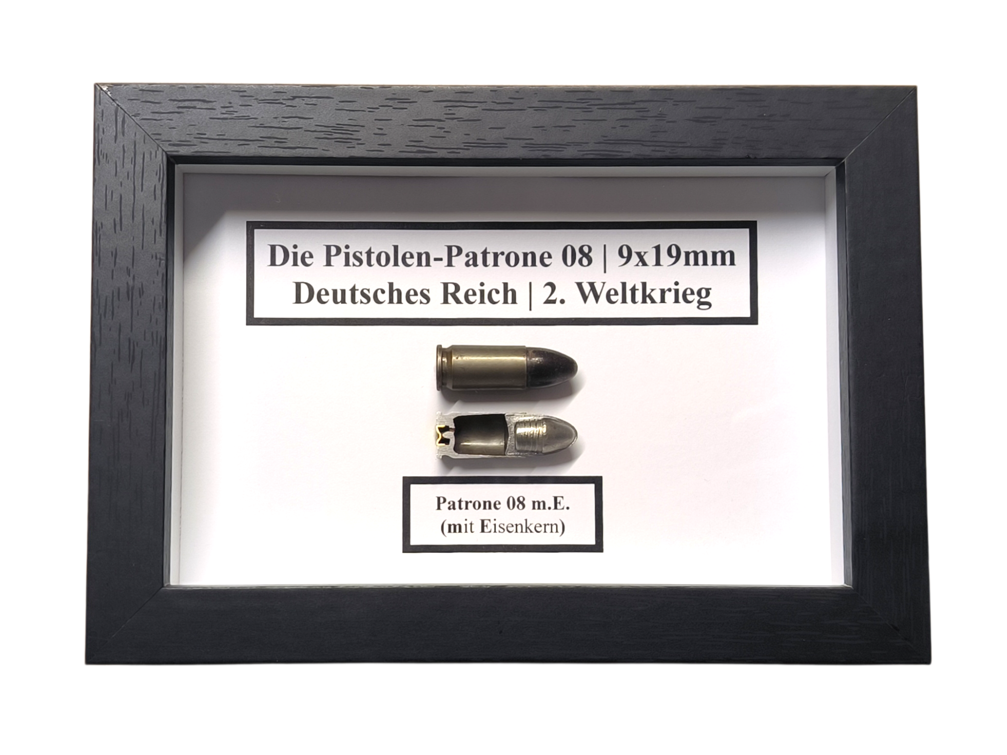 PISTOLENPATRONE 08 m.E. (9x19mm) – Bild 1