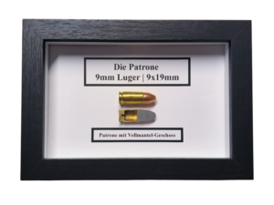 DIE PATRONE 9mm LUGER (9x19mm)