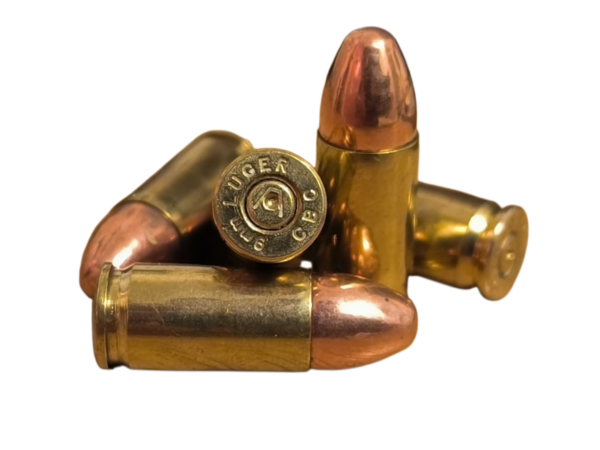 5x DEKO-PATRONE 9mm LUGER FMJ