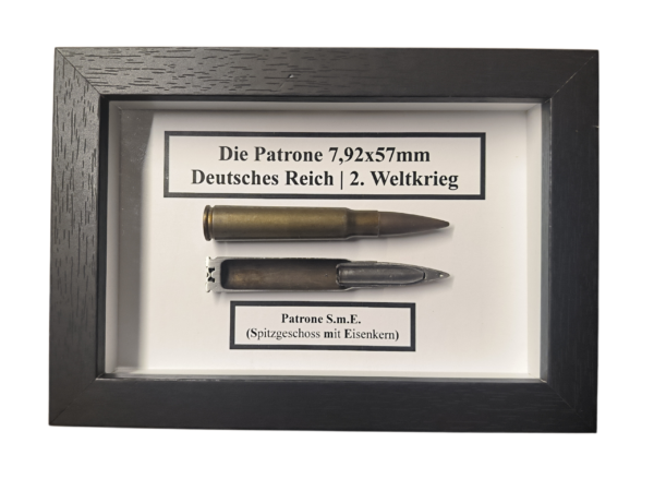 DIE PATRONE 7,92x57mm S.m.E. (Stahlhülse)