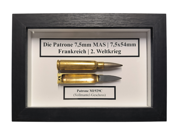 DIE PATRONE 7,5mm MAS (7,5x54mm)