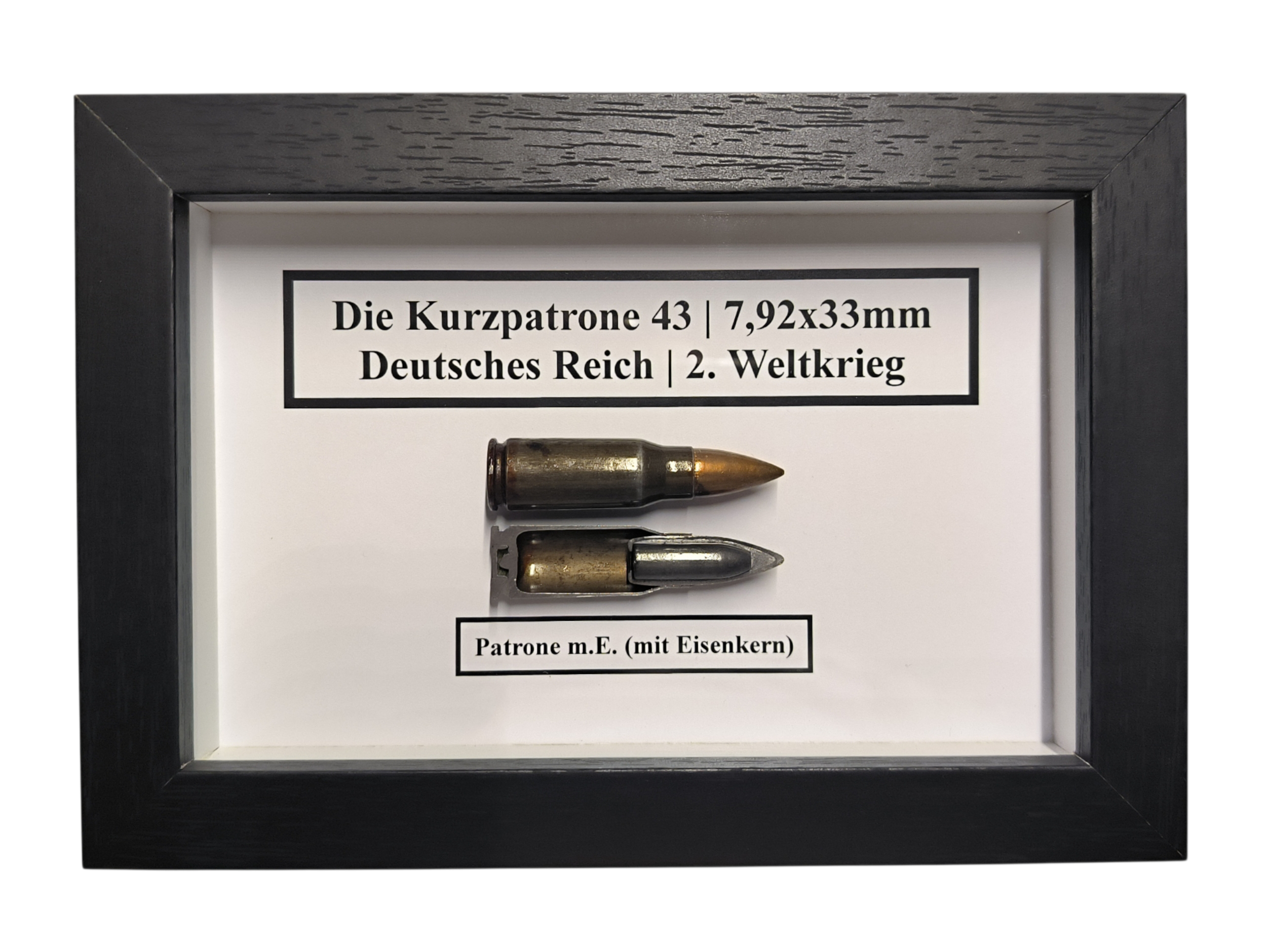 Pistolenpatrone 43, Kurzpatrone 43 (7,92x33mm) – Bild 1