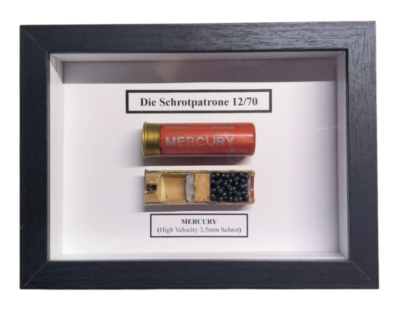 DIE SCHROTPATRONE 12/70 MERCURY