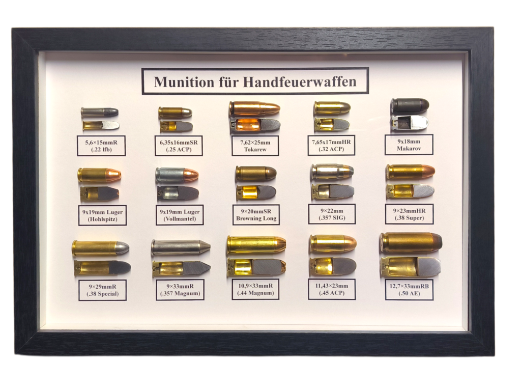 MUNITION FÜR HANDFEUERWAFFEN