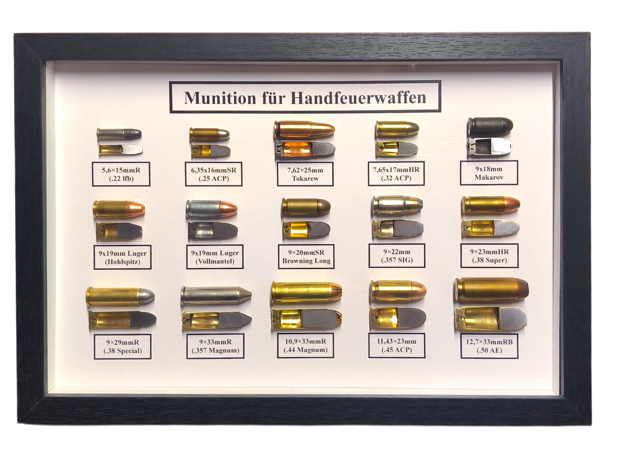 MUNITION FÜR HANDFEUERWAFFEN – Bild 1