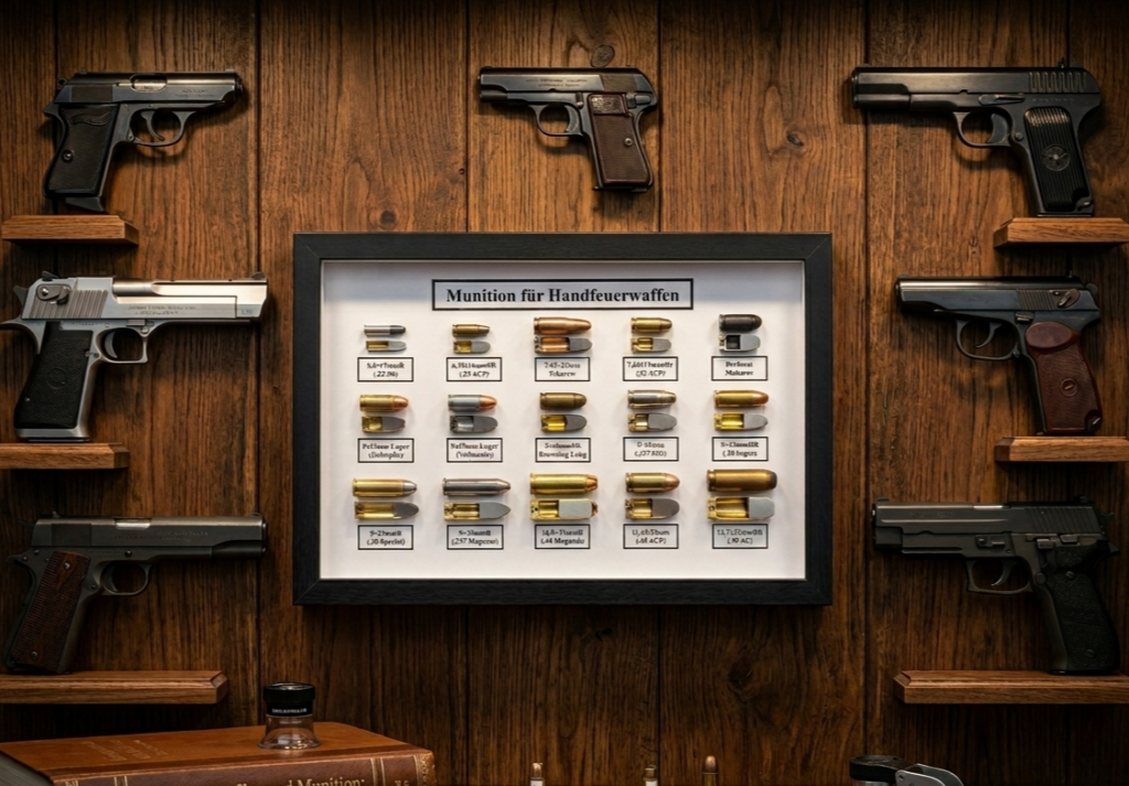 MUNITION FÜR HANDFEUERWAFFEN