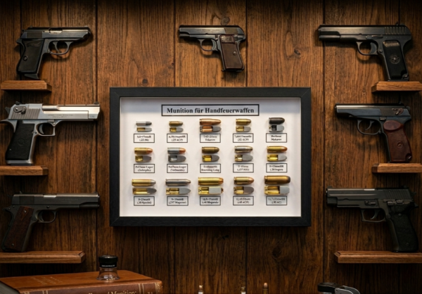 MUNITION FÜR HANDFEUERWAFFEN