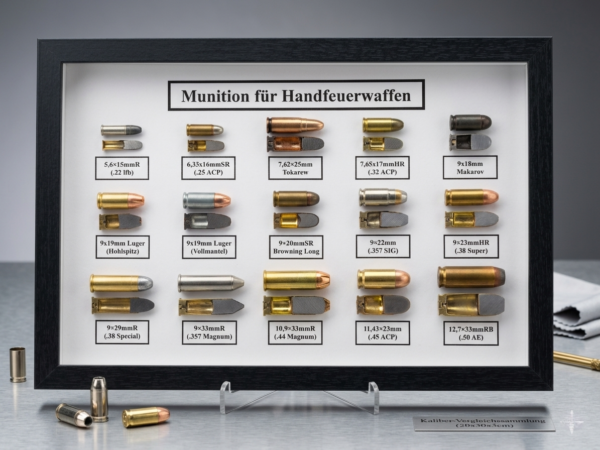 MUNITION FÜR HANDFEUERWAFFEN
